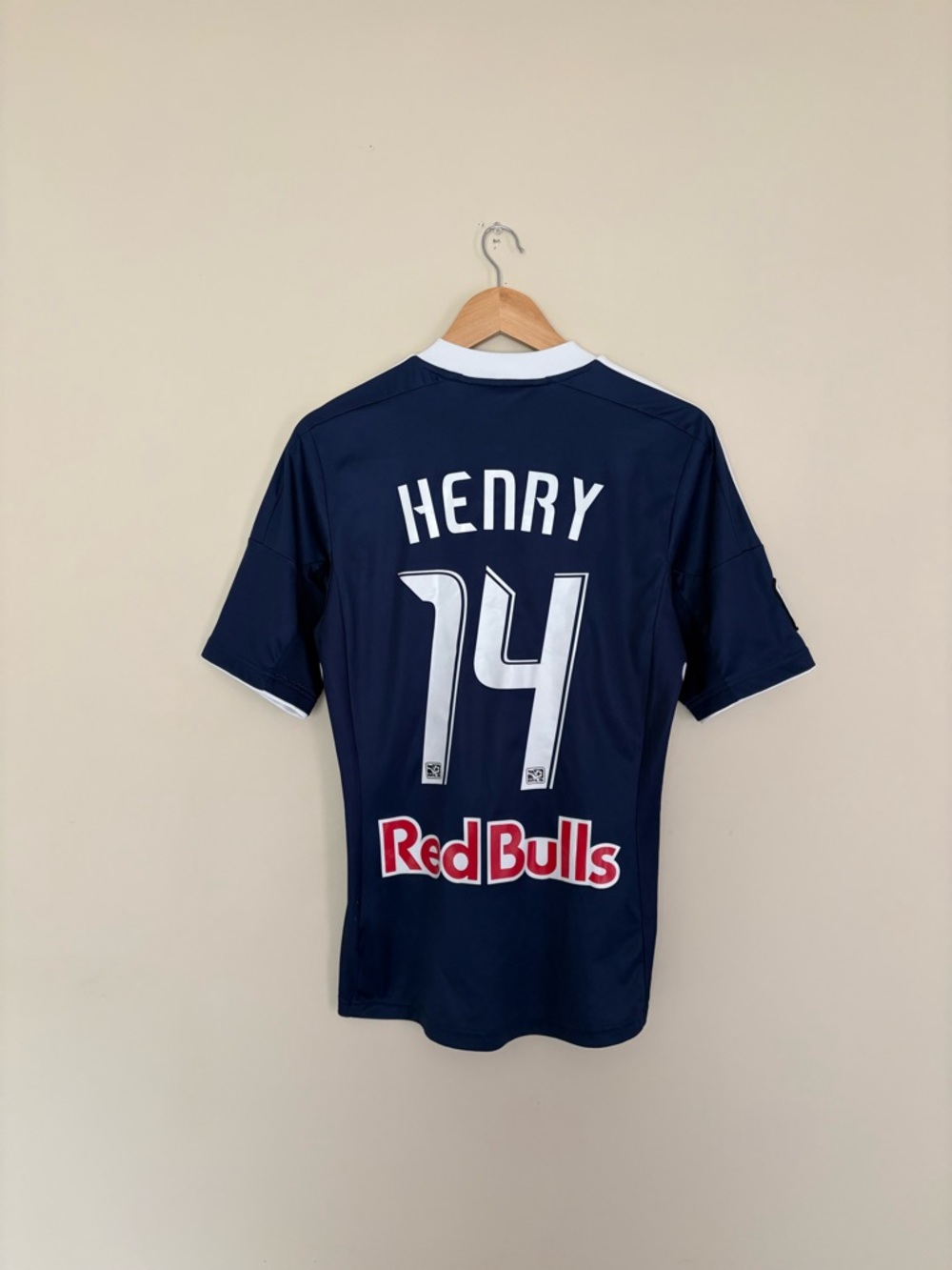 New York Red Bulls Away Soccer Jersey 12/13 *TITI HENRY*